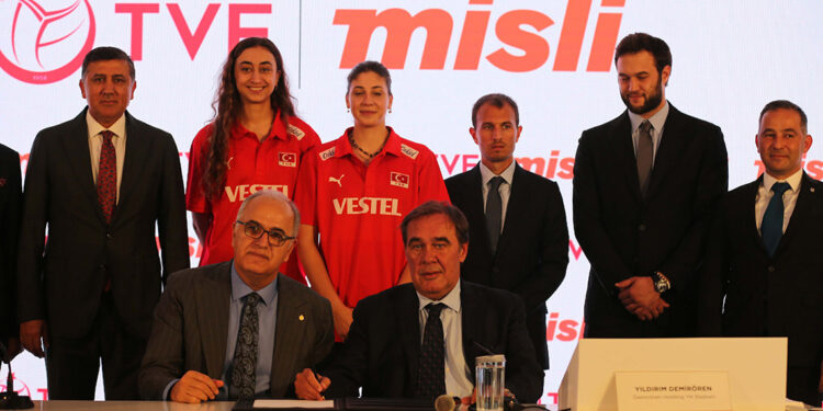 Misli, A Milli Kadın Voleybol Takımı'nın sponsoru oldu