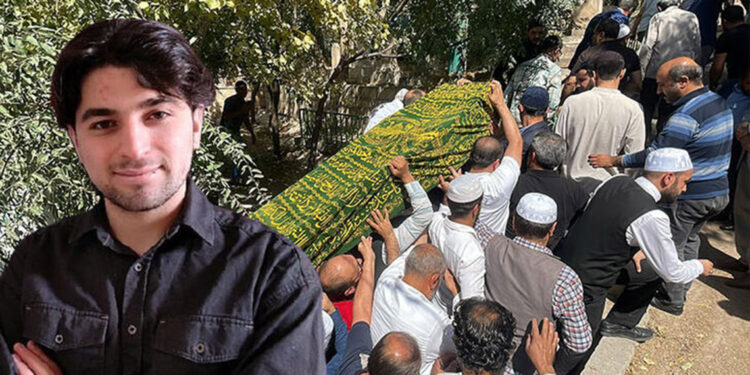 Nakşibendi şeyhinin ölen torunu, toprağa verildi