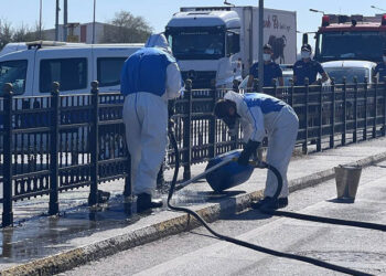 Pendik'te kimyasal alarmı