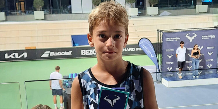 Rüzgar Boyacıoğlu, Rafa Nadal Akademi'de 'winner' oldu