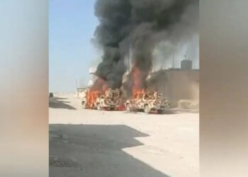 Şanlıurfa'da, mısır tarlasına havan mermisi düştü