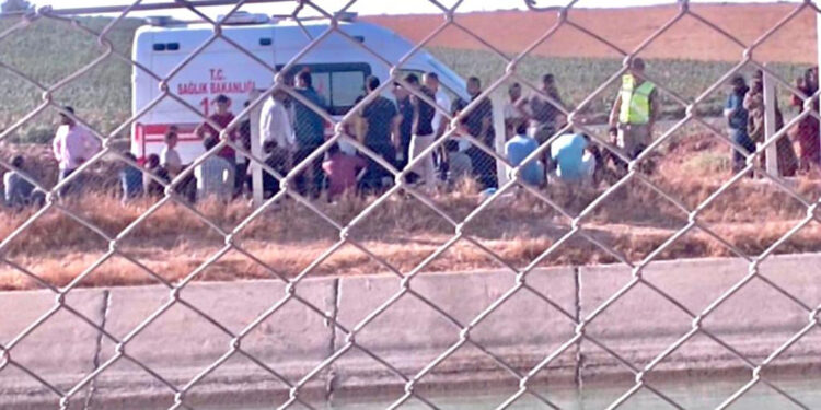 Sulama kanalına giren İbrahim, boğuldu