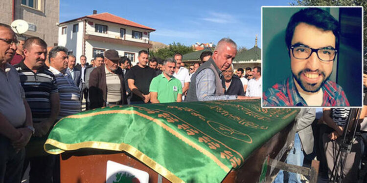 TÜBİTAK SAGE'deki patlamada ölen teknisyen toprağa verildi