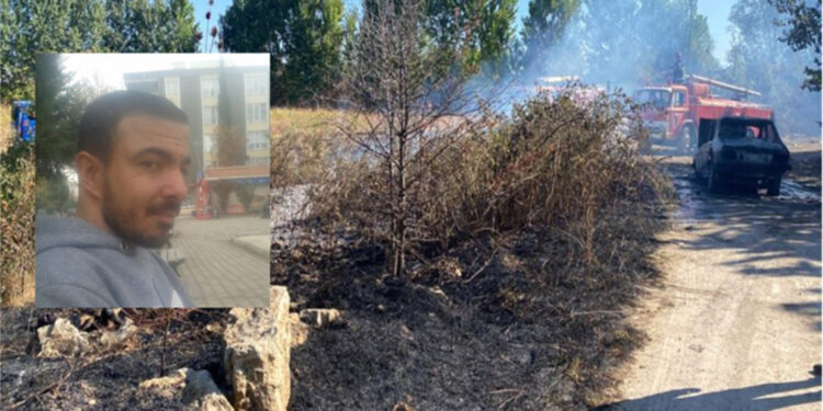 Taşla öldürüp, cesedi koyduğu otomobili de yaktı