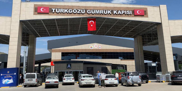 Türkgözü Gümrük Kapısı, törenle açıldı