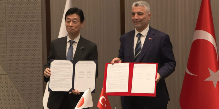 Türkiye-Japonya arasında ortak deklarasyon imzalandı