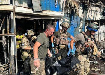 Ukrayna'nın Kostantinivka şehrine füzeli saldırı: 16 ölü