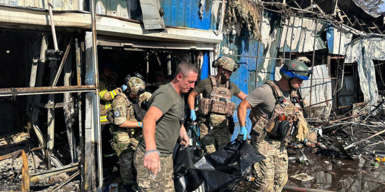 Ukrayna'nın Kostantinivka şehrine füzeli saldırı: 16 ölü