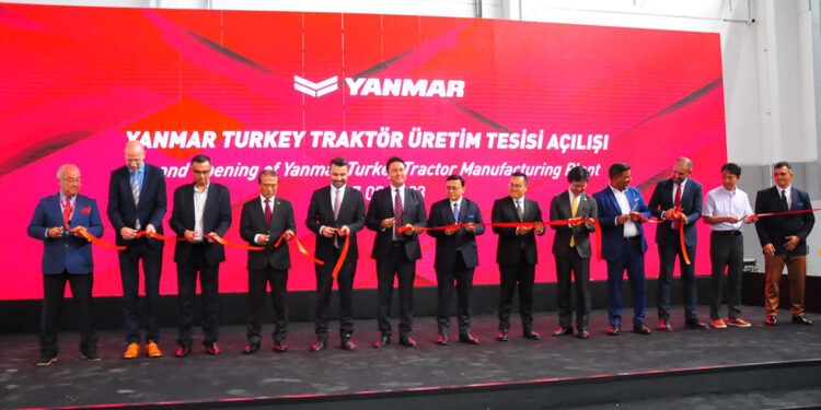 Yanmar, Türkiye’deki yeni traktör fabrikasını İzmir’de açtı