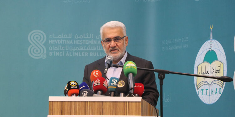 Yapıcıoğlu, ‘8’nci Alimler Buluşması'nda konuştu