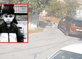 Yolda kedi seven 2 yaşındaki Salih, otomobilin altında kaldı