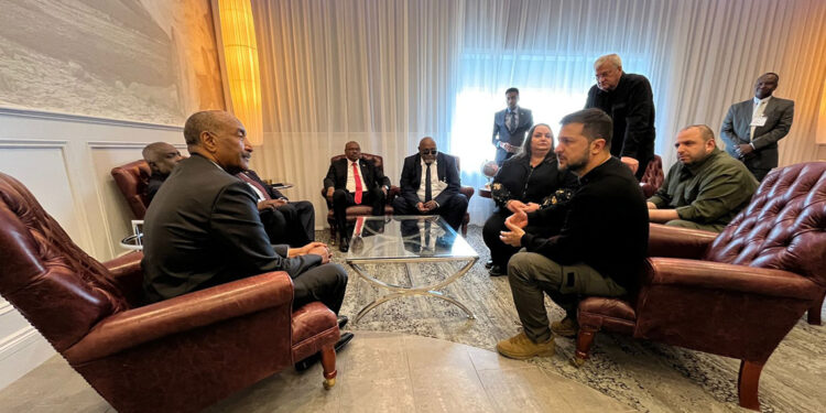 Zelenski, Sudan Konsey Başkanı el-Burhan’la görüştü