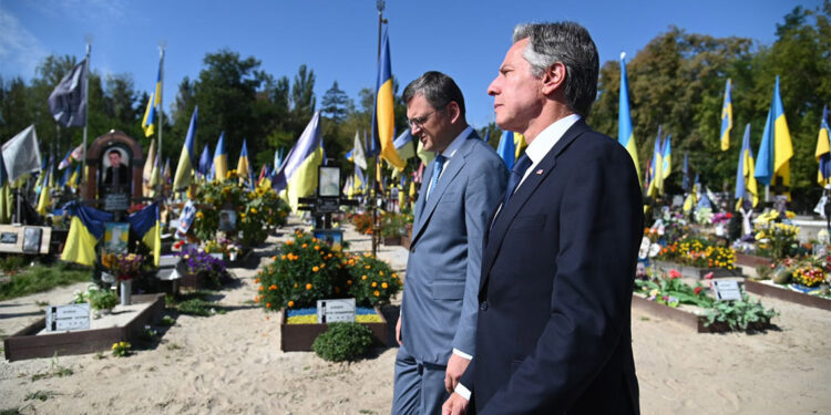 Antony Blinken Kiev'e gitti