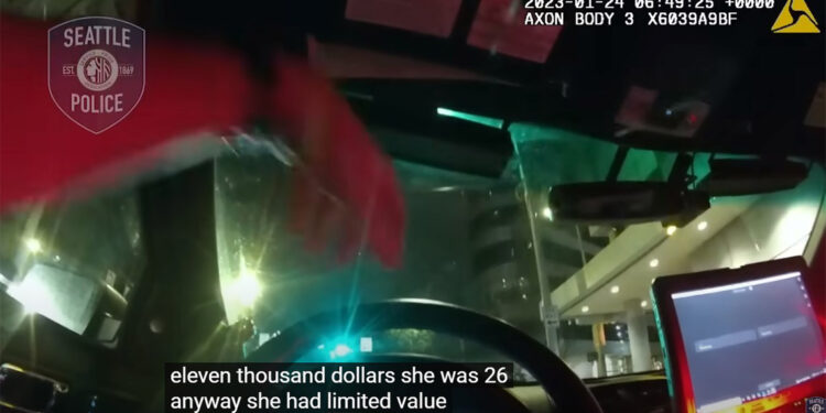 ABD polisi kazada hayatını kaybeden kadınla alay etti