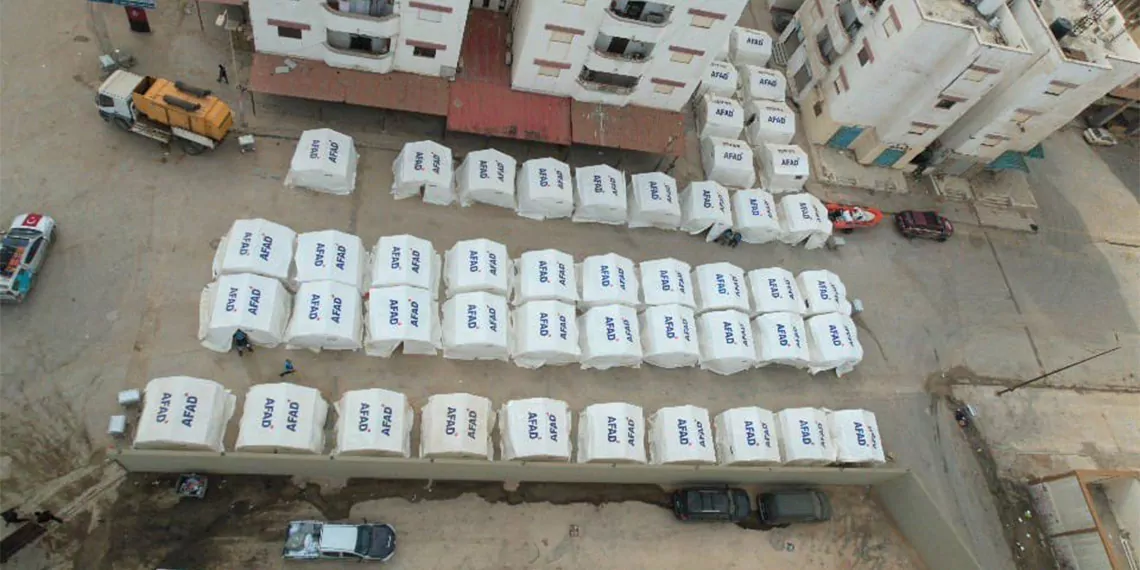 Afad afetten etkilenen libyali kardeslerimiz icin barinma cadirlari ve sahra hastanesi kuruldu 5208 dhaphoto2 - öne çıkan - haberton