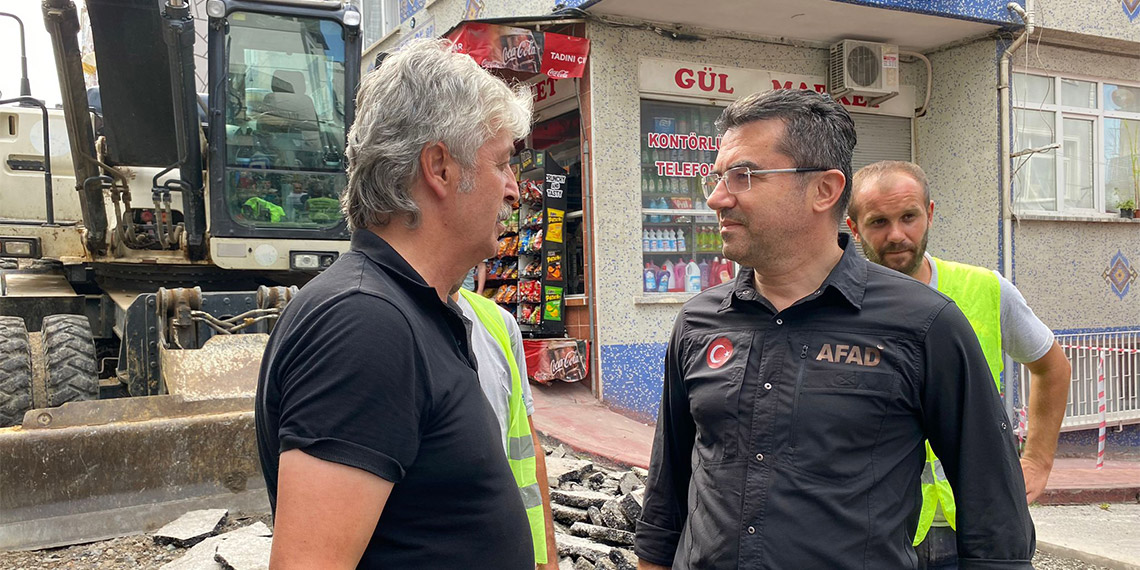 Samsun'a 36 saatte 170 kilogram yağış düştü