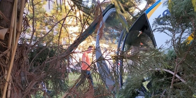 Afyonkarahisar'da helikopter kırım geçirdi