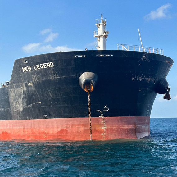 Ahırkapı açıklarında iki gemi çarpıştı