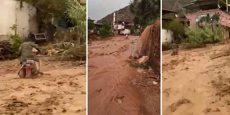 Aydın'da sağanak; sokaklar göle döndü