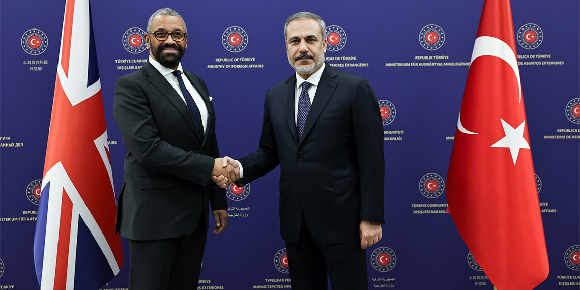 Dışişleri Bakanı Hakan Fidan, Türkiye ve Birleşik Krallık’ın Avrupa’nın iki ucunda iki önemli müttefik ülke olduğunu belirtti.