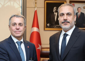 Bakan Fidan, İsviçre Dışişleri Bakanı Ignazio Cassis'le görüştü