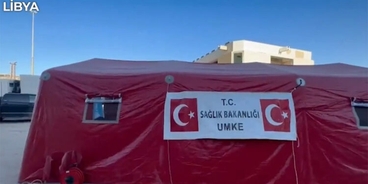 159 sağlık çalışanı Libya halkının yanında olacak