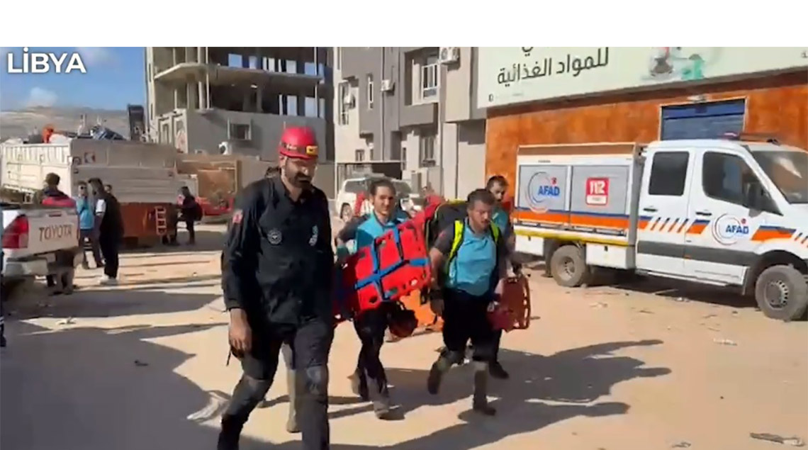 159 sağlık çalışanı Libya halkının yanında olacak