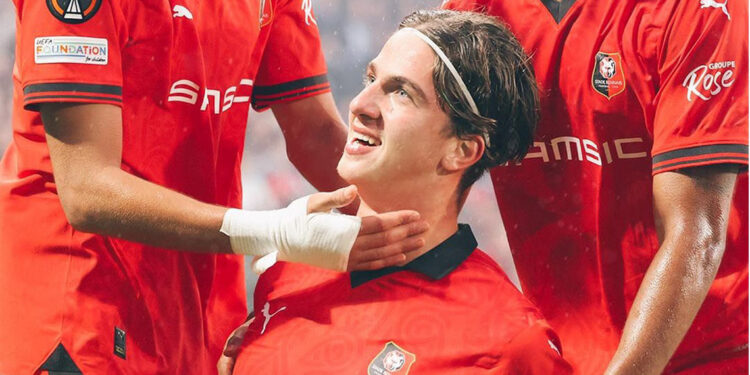 Bertuğ Yıldırım, Rennes formasıyla ilk golünü attı