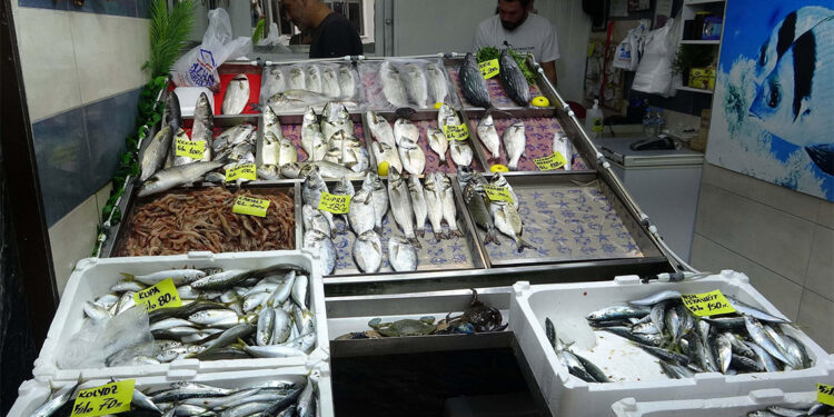 Balık tezgahlarında fiyatlar düştü; Hamsi 80 TL