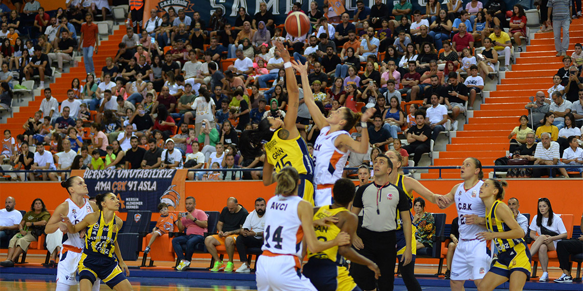 ÇBK Mersin Fenerbahçe Alagöz Holding’i mağlup etti