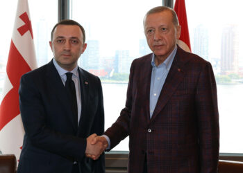 Erdoğan, Gürcistan Başbakanı ile bir araya geldi