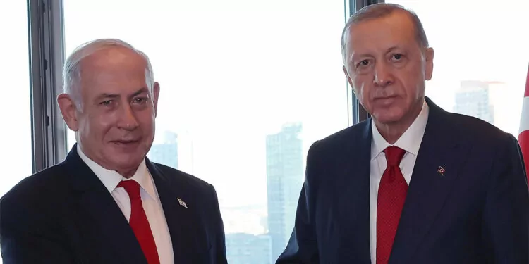 Erdoğan, i̇srail başbakanı binyamin netenyahu ile görüştü