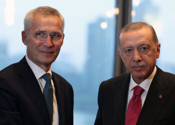 Erdoğan, NATO Genel Sekreteri Jens Stoltenberg'i kabul etti