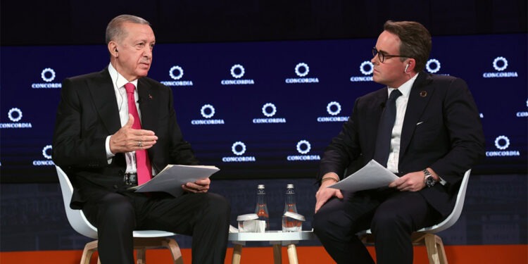 Erdoğan, '13'üncü Concordia Yıllık Zirvesi'ne katıldı