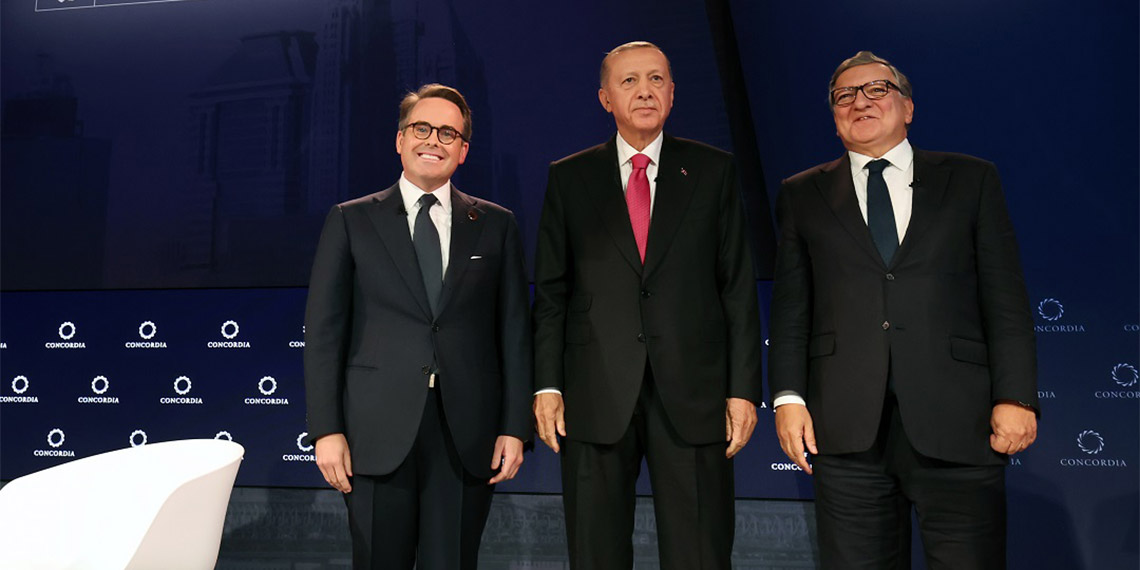 Erdoğan, '13'üncü Concordia Yıllık Zirvesi'ne katıldı