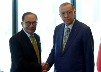 Erdoğan, malezya başbakanı enver i̇brahim'i kabul etti