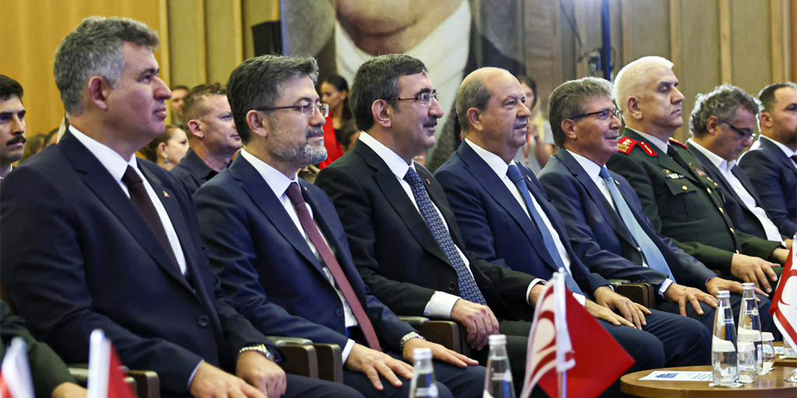 Cumhurbaşkanı Yardımcısı Cevdet Yılmaz, "KKTC'de toprağı daha iyi tanıyacağız. Suyu daha iyi tanıyacağız. Geleceğe dönük projeksiyonlar yapacağız. Bir taraftan afet risklerini tespit edip onları engellerken, diğer taraftan su potansiyeline göre bitki deseni oluşturacağız" dedi.