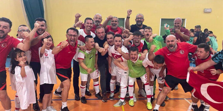 Down Sendromlu Futsal Milli Takımı Avrupa Şampiyonu