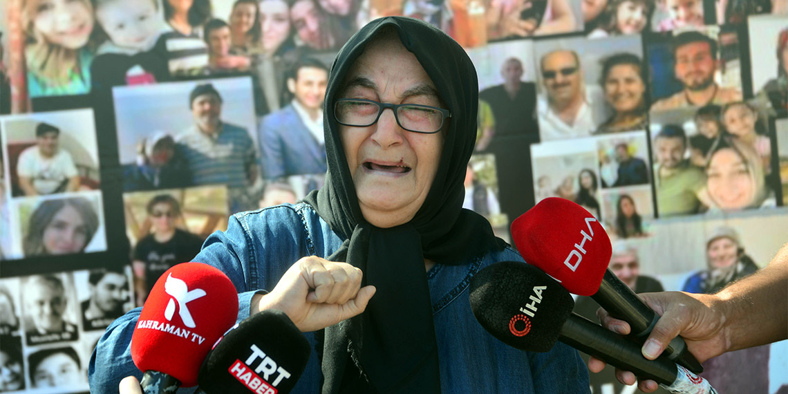 Ebrar Sitesi'nde ölenlerin yakınları bölgenin imara açılması tepki gösterdi