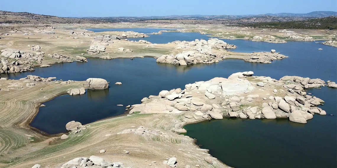 Edirne'nin içme suyunu karşılayan barajlarda su seviyesi düştü