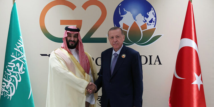 Erdoğan Suudi Arabistan Veliaht Prensi Muhammed bin Selman ile görüştü