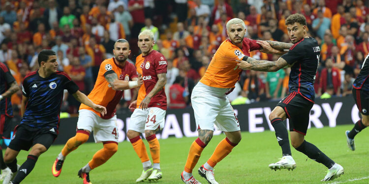 Galatasaray Kopenhag ile 2-2 berabere kaldı