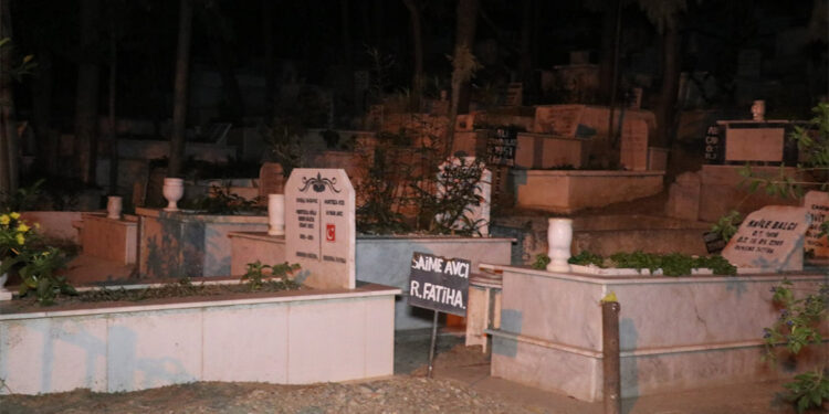 Mezarlığa terk edilen 1 günlük bebek tedavide