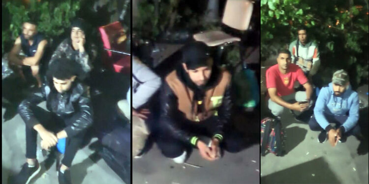 Avcılar'da 18 kaçak göçmen böyle yakalandı