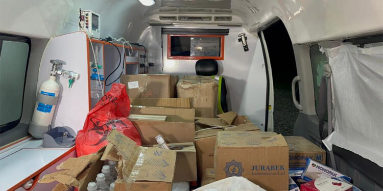 Karabağ'da yakıt deposunda patlama