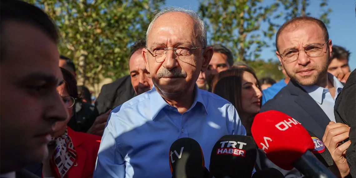 Chp genel başkanı kemal kılıçdaroğlu, ankara büyükşehir belediye başkanı adayı için,  "ankara adayımız mansur yavaş'tır" dedi.