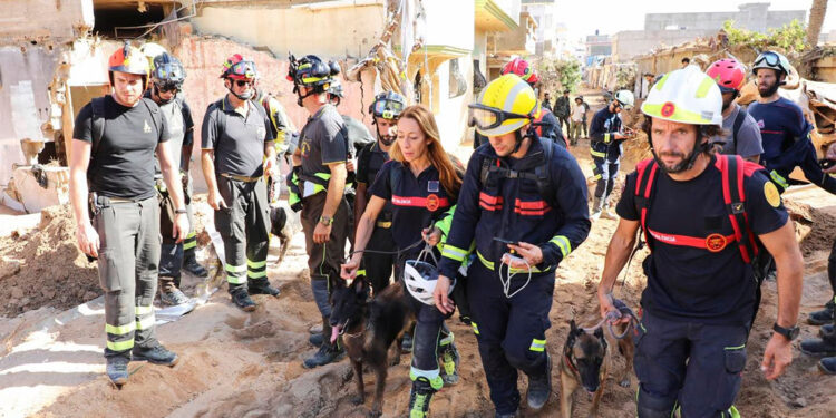 Selin bıraktığı enkaz Libya Kızılayının kameralarına yansıdı