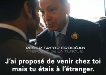 Macron'dan erdoğan'a “hani gelecektin, gelmedin” paylaşımı