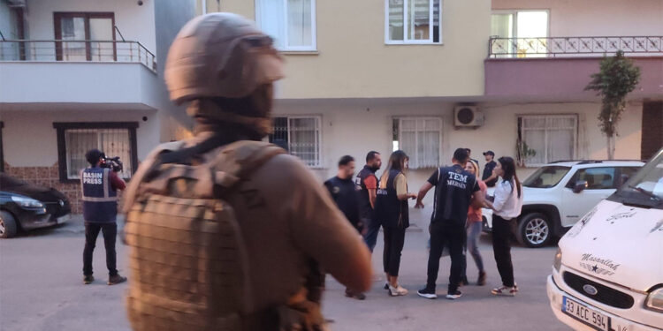 Mersin'de terör örgütüne darbe