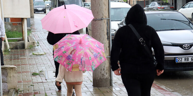 Trakya için kuvvetli yağış uyarısı